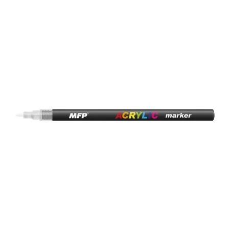Akrylový popisovač MFP 1mm  - bílý 6410836