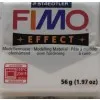Fimo hmota effect 56 gramů, barva číslo 052 třpytivá bílá