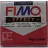 Fimo hmota effect 56 gramů, barva číslo 28 metalická kovového vzhledu rubínová