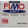 Fimo hmota soft 56 gramů, barva číslo 0 bílá