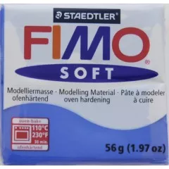 Fimo hmota soft 56 gram?, barva ?íslo 33 oslnivá modrá