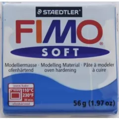 Fimo hmota soft 56 gram?, barva ?íslo 37 mo?ská modrá