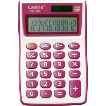 Kapesní kalkulačka Casine CD-287 fialová - tp11419