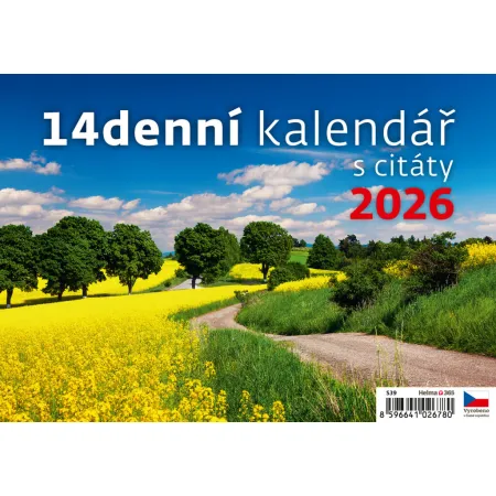 14denní kalendář s citáty (S39-26)