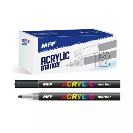  Akrylový popisovač MFP 1mm - různé barvy