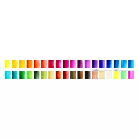 Akvarelové barvy Faber-Castell s paletkou 36 barev