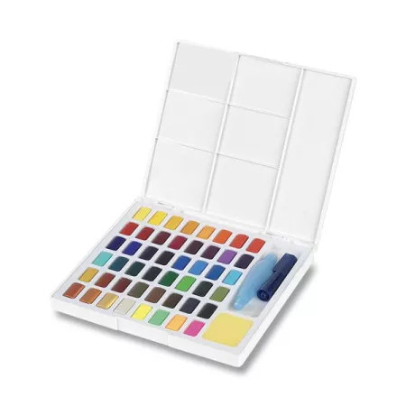 Akvarelové barvy Faber-Castell s paletkou 48 barev