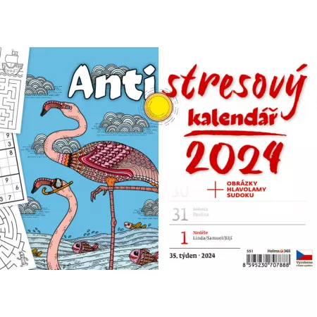 Antistresový pracovní kalendář (S51-24)