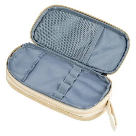 BAAGL 3 SET Coolmate Beige: batoh, penál, sáček