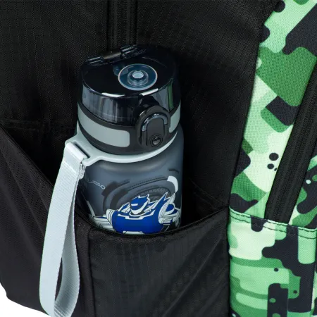 BAAGL 3 SET Coolmate Green: batoh, penál, sáček