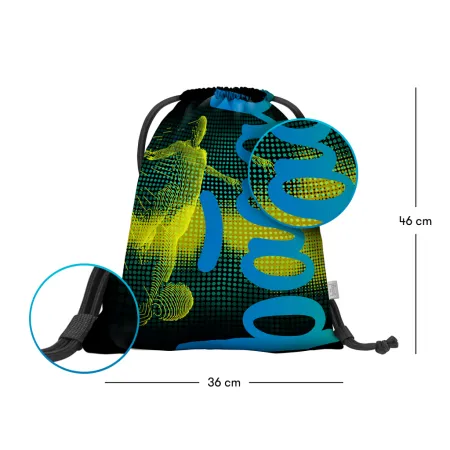 BAAGL 3 SET Core Fotbalový hráč: batoh, penál, sáček