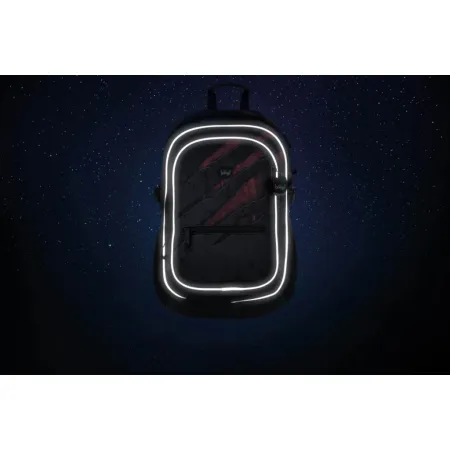 BAAGL 3 SET Core Láva: batoh, penál, sáček