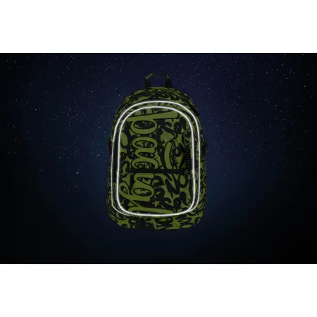 BAAGL 3 SET Core Lime: batoh, penál, sáček