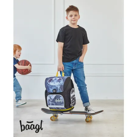 BAAGL 3 SET Ergo Batman Storm: aktovka, penál, sáček