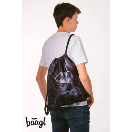 BAAGL 3 SET Ergo Batman Storm: aktovka, penál, sáček