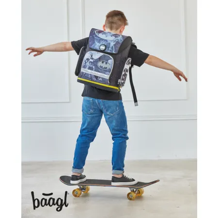 BAAGL 3 SET Ergo Batman Storm: aktovka, penál, sáček