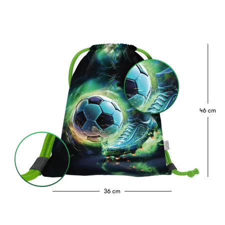 BAAGL 3 SET Ergo Fotbal Hráč: aktovka, penál, sáček
