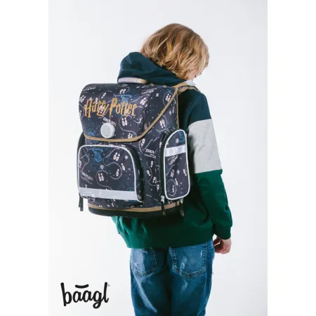BAAGL 3 SET Ergo Harry Potter Pobertův plánek: aktovka, penál, sáček