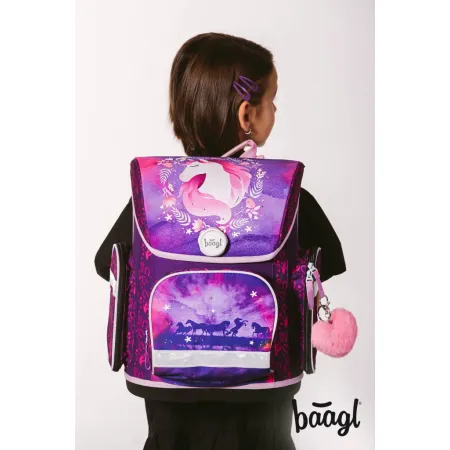 BAAGL 3 SET Ergo Kůň: aktovka, penál, sáček