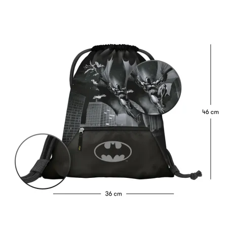BAAGL 3 SET Shelly Batman Dark City: aktovka, penál, sáček
