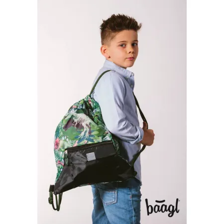 BAAGL 3 SET Shelly Dinosaurs: aktovka, penál a sáček