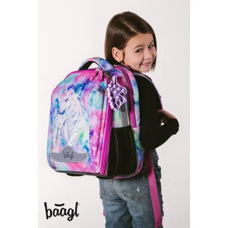 BAAGL 3 SET Shelly Jednorožec: aktovka, penál a sáček