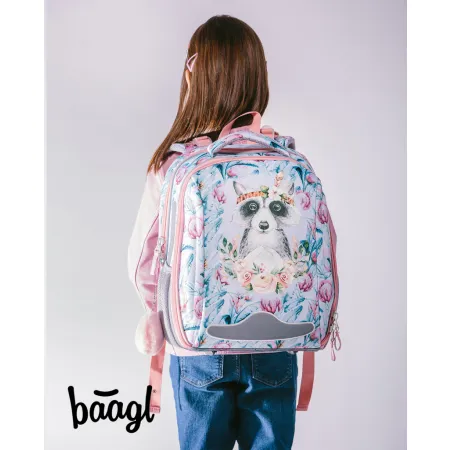 BAAGL 3 SET Shelly Mýval: aktovka, penál, sáček