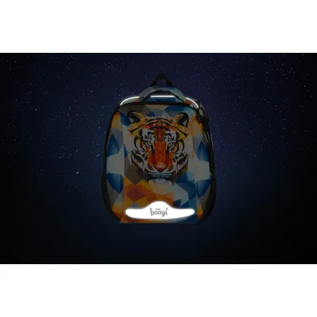 BAAGL 3 SET Shelly Tiger: aktovka, penál, sáček