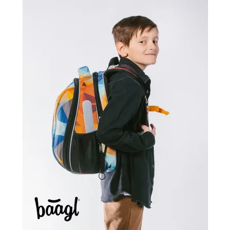 BAAGL 3 SET Shelly Tiger: aktovka, penál, sáček