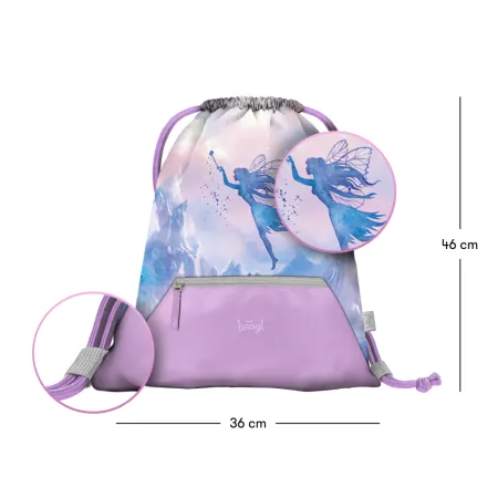 BAAGL 3 SET Shelly Víla: aktovka, penál, sáček