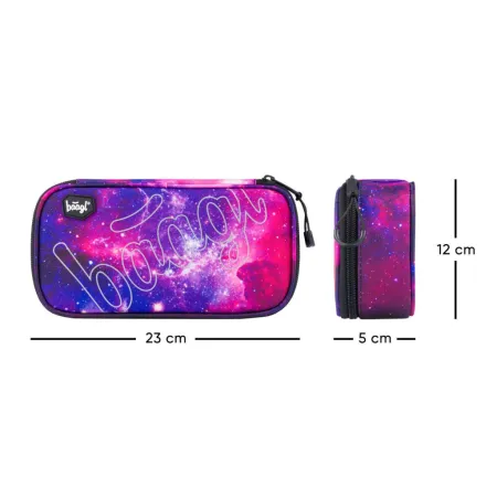BAAGL 3 SET Skate Galaxy: batoh, penál, sáček