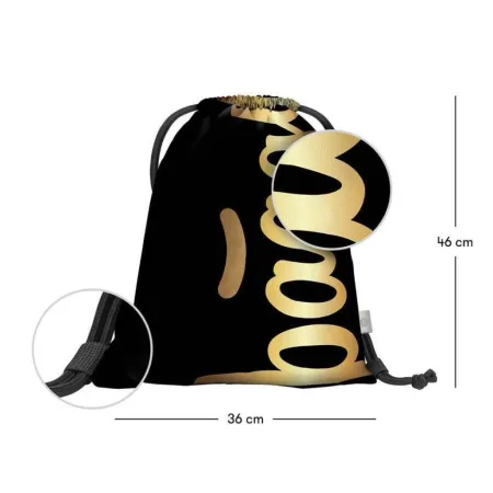 BAAGL 3 SET Skate Gold: batoh, penál a sáček