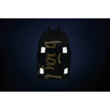 BAAGL 3 SET Skate Gold: batoh, penál a sáček