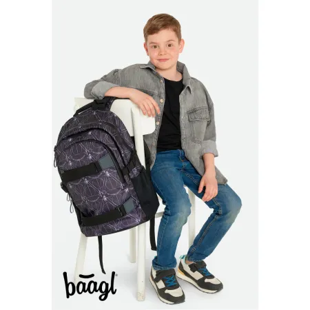 BAAGL 3 SET Skate Harry Potter Relikvie smrti: batoh, etue, sáček