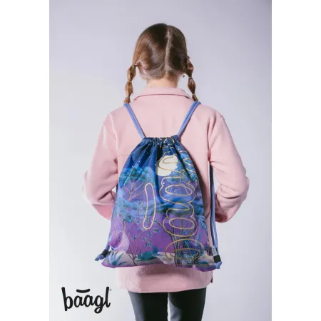 BAAGL 3 SET Skate Night: batoh, penál, sáček