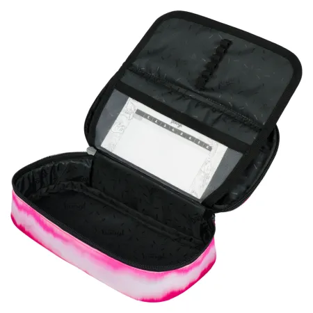 BAAGL 3 SET Skate Pink Stripes: batoh, penál, sáček