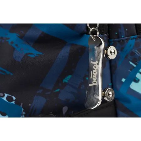 BAAGL 3 SET Skate Struktury: batoh, penál, sáček