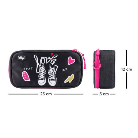 BAAGL 3 SET Tenisky: batoh, penál a sáček
