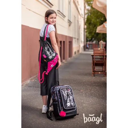 BAAGL 3 SET Tenisky: batoh, penál a sáček