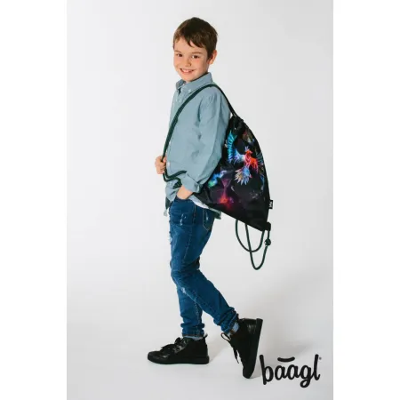 BAAGL 3 SET Zippy Fénix: aktovka, penál, sáček