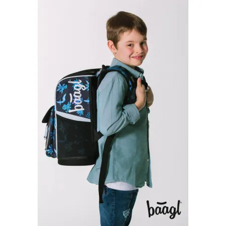 BAAGL 3 SET Zippy Fénix: aktovka, penál, sáček