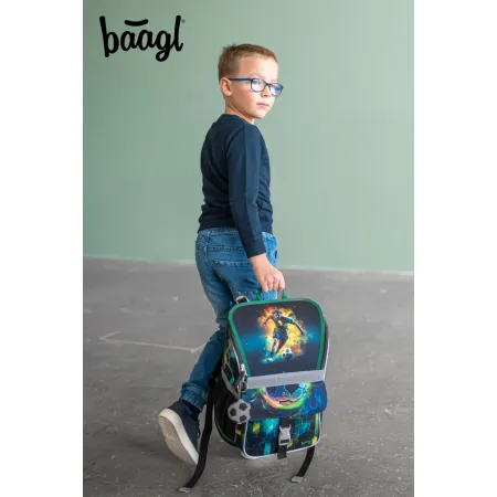 BAAGL 3 SET Zippy Fotbal Hráč: aktovka, penál, sáček