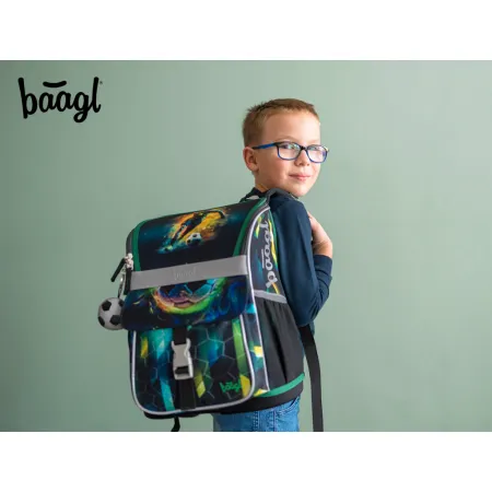 BAAGL 3 SET Zippy Fotbal Hráč: aktovka, penál, sáček