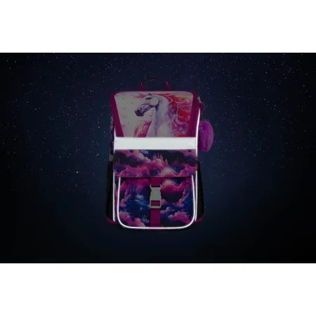 BAAGL 3 SET Zippy Jednorožec Království: aktovka, penál, sáček