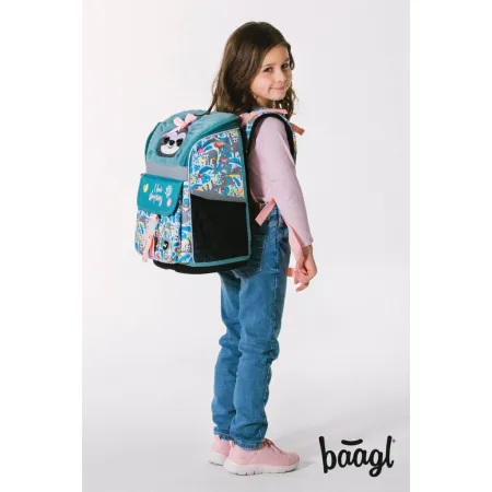 BAAGL 3 SET Zippy Lenochod: aktovka, penál, sáček