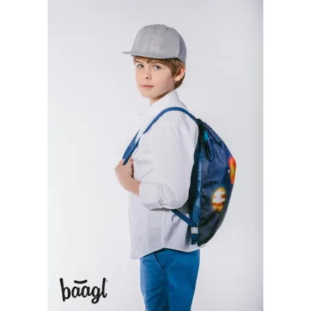 BAAGL 3 SET Zippy Planety: aktovka, penál, sáček
