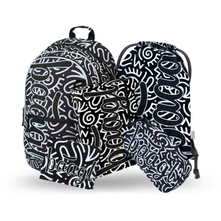 BAAGL 5 SET Core Element: batoh, penál, sáček, desky, peněženka