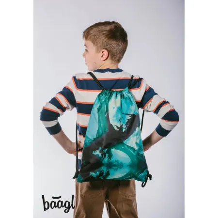 BAAGL 5 SET Ergo Drak: aktovka, penál, sáček, desky, box