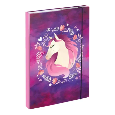 BAAGL 5 SET Ergo Kůň: aktovka, penál, sáček, desky, box