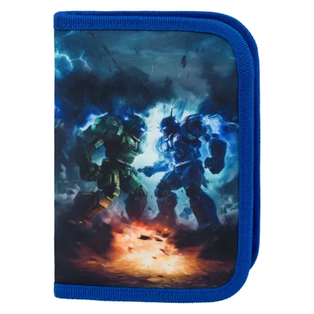 BAAGL 5 SET Ergo Roboti: aktovka, penál, sáček, desky, box